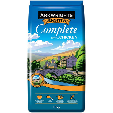 Arkwrights Complete Sensitive Chicken 15Kg