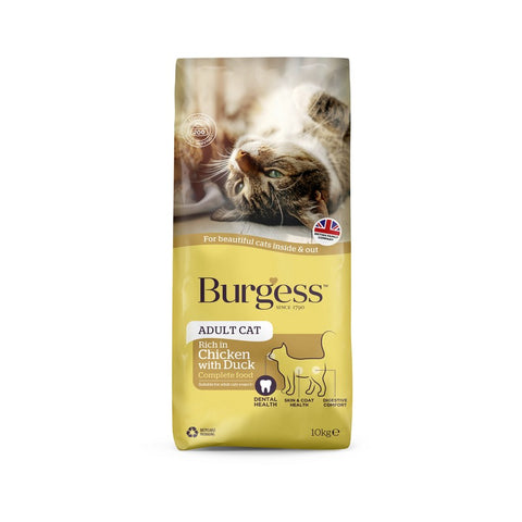 Burgess Cat Food Chicken & Duck 1.5Kg