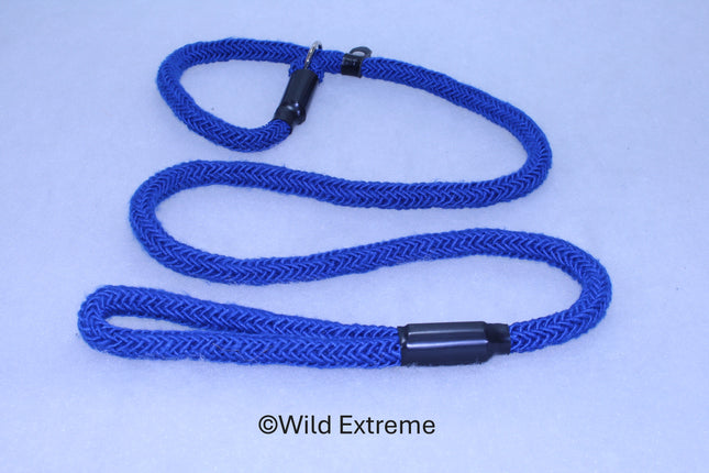 Lakeland Blue Dog Slip Lead made by Wild Extreme Cumbria UK