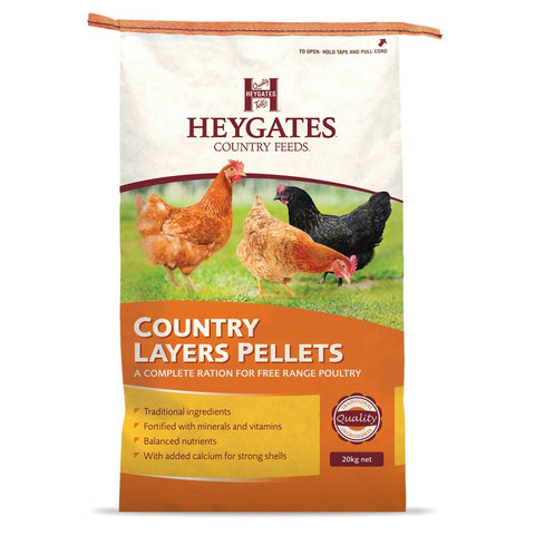 Heygates Country Layers Pellets 20Kg