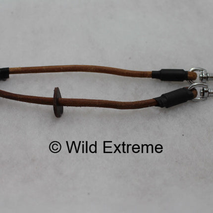 Round Leather Dog Couple