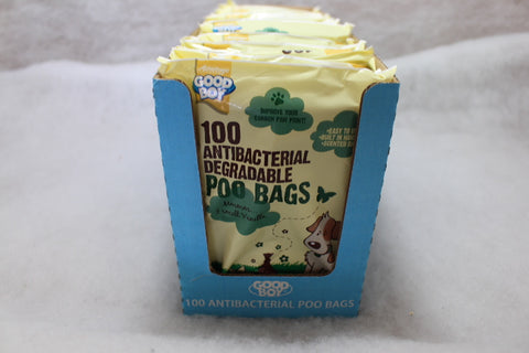 Good Boy Antibacterial Degradeable Poo Bags 100