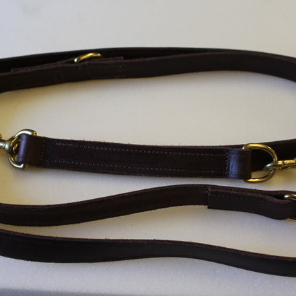Leather Training Lead Police Style 20mm