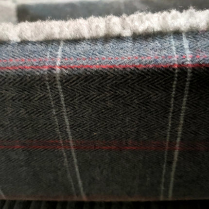 The Eden Collection Square Bed - Grey Check